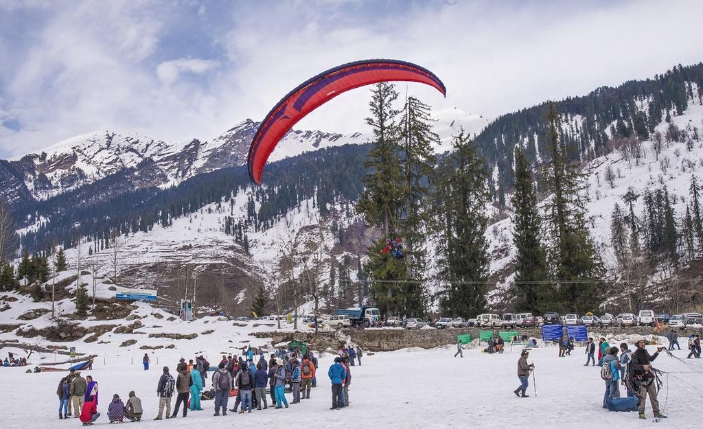 Solang Valley Resort Маналі Екстер'єр фото